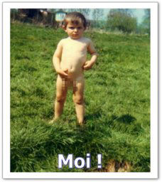Alex en 1966  Chalezeule, au bord du Doubs...